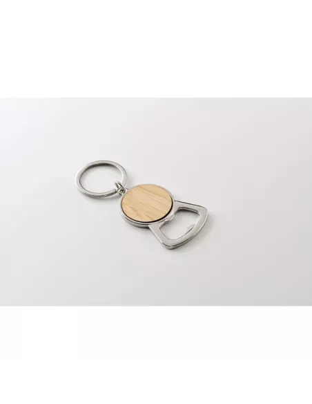 Recycled aluminium key ring KEYPOP