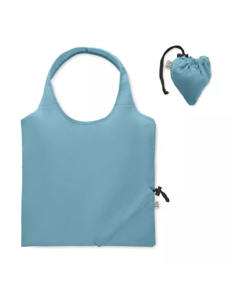 Foldable shopping bag 140 gr/m² CARRIE COLOUR