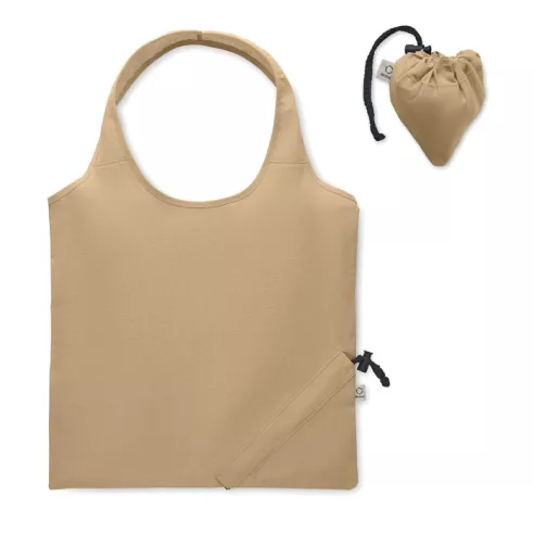 Foldable shopping bag 140 gr/m² CARRIE COLOUR