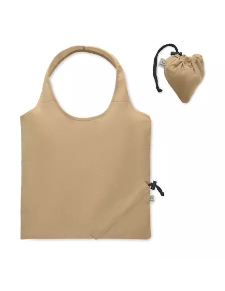 Foldable shopping bag 140 gr/m² CARRIE COLOUR