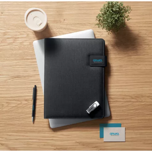 A4 folder and wireless charger BURGUS