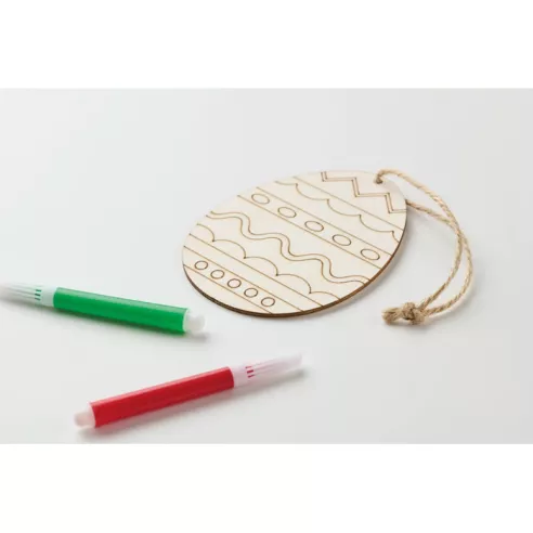 Wooden egg painting set DREGG