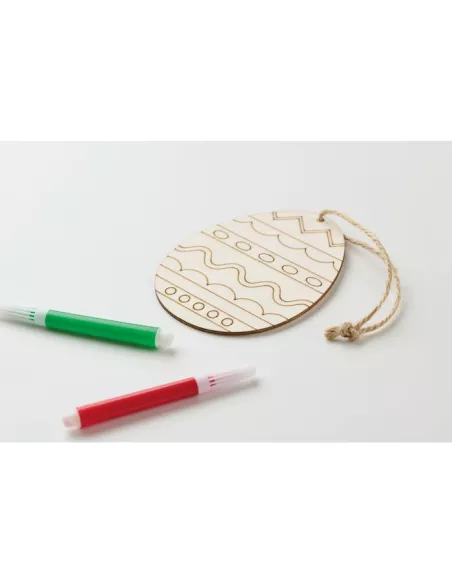 Wooden egg painting set DREGG