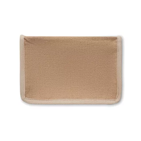 Jute and canvas cooler bag 3L LONA