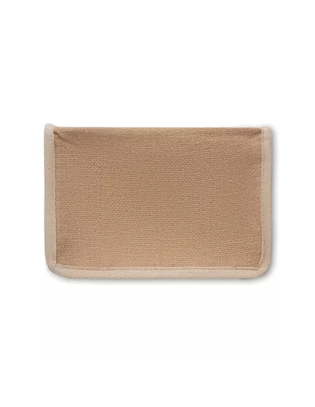 Jute and canvas cooler bag 3L LONA