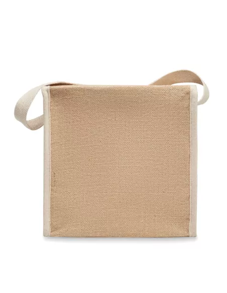 Jute and canvas cooler bag 3L LONA