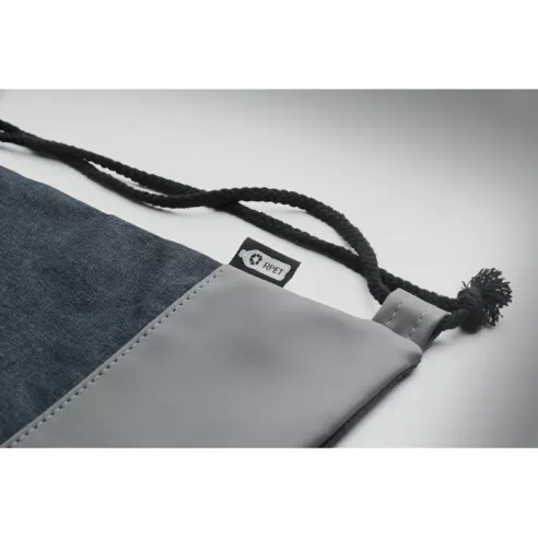 RPET PU drawstring bag 2 tone LIBAG