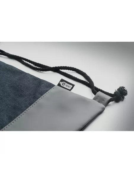 RPET PU drawstring bag 2 tone LIBAG
