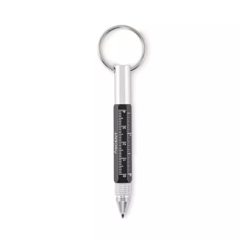 Key ring with twist action pen TWEN
