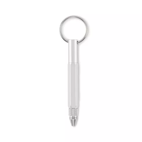 Key ring with twist action pen TWEN