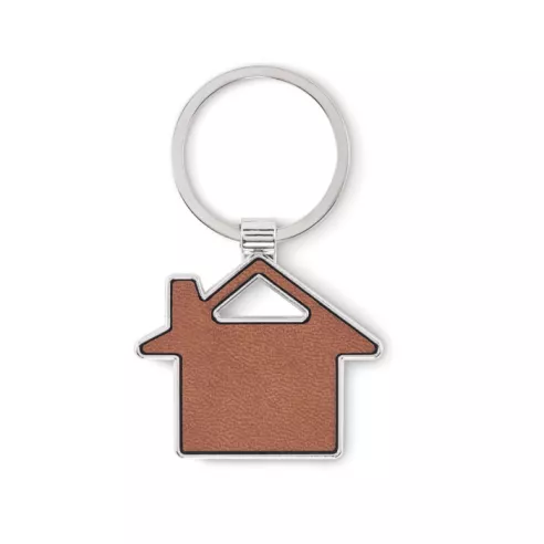 House shaped key ring LOUSE