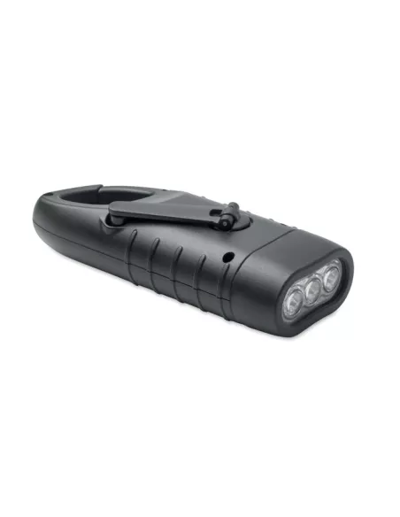 Solar torch with dynamo crank SLUZ