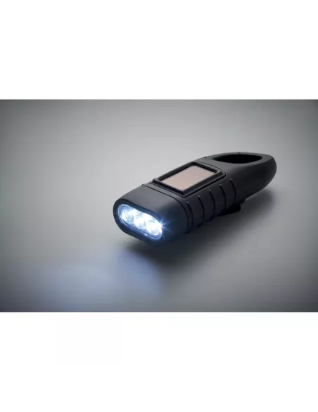 Solar torch with dynamo crank SLUZ