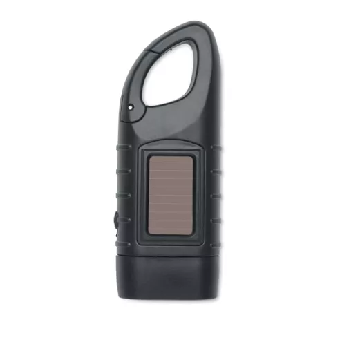 Solar torch with dynamo crank SLUZ