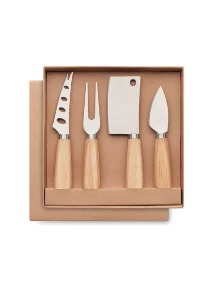 Set of 4 cheese knives CAMEMBERT
