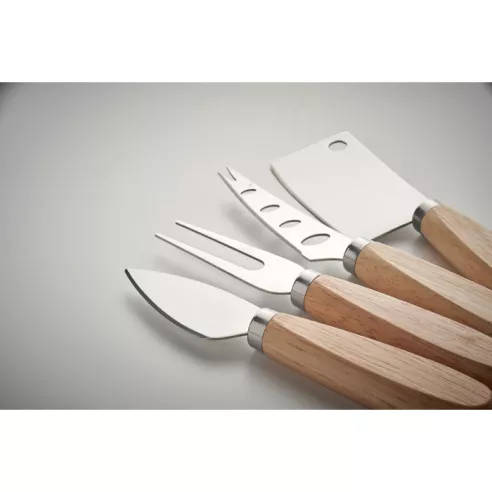 Set of 4 cheese knives CAMEMBERT