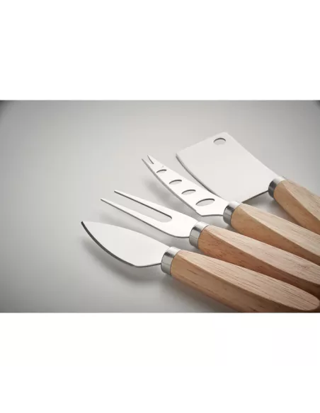 Set of 4 cheese knives CAMEMBERT
