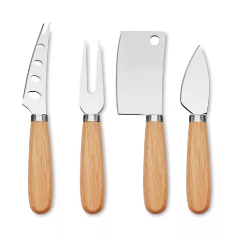 Set of 4 cheese knives CAMEMBERT