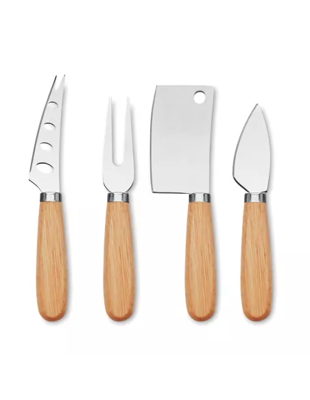 Set of 4 cheese knives CAMEMBERT