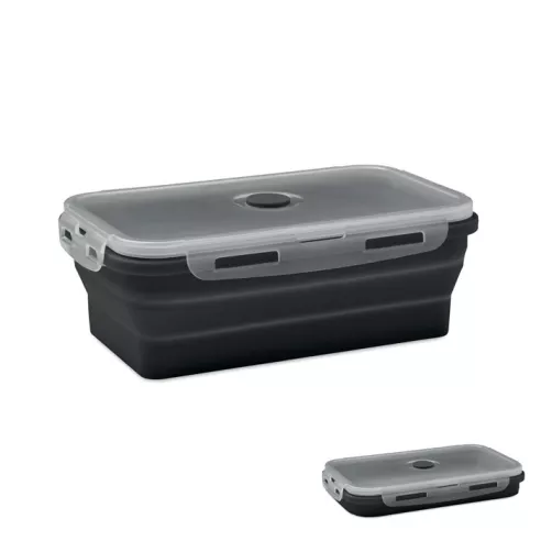 Collapsible silicone lunch box KOLAPSO
