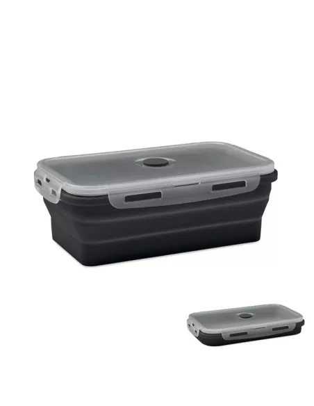 Collapsible silicone lunch box KOLAPSO