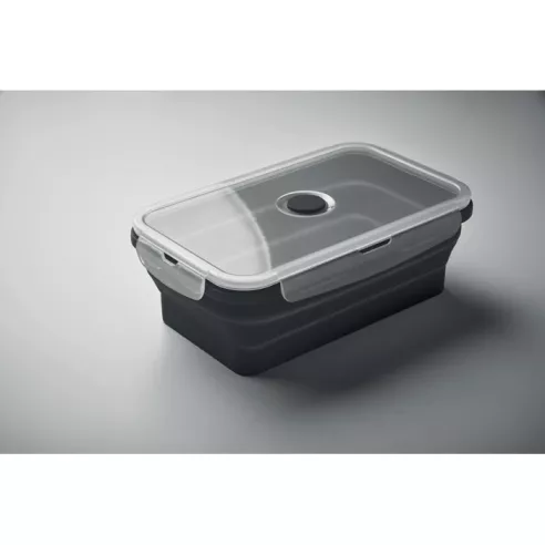 Collapsible silicone lunch box KOLAPSO