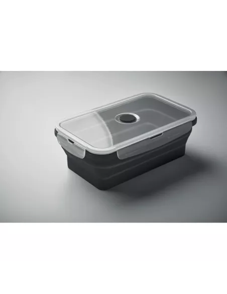 Collapsible silicone lunch box KOLAPSO