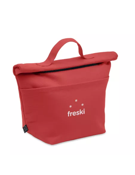 Recycled cotton cooler bag RECOBA COLOUR