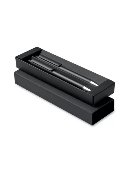 Recycled aluminium pen set ORWELL