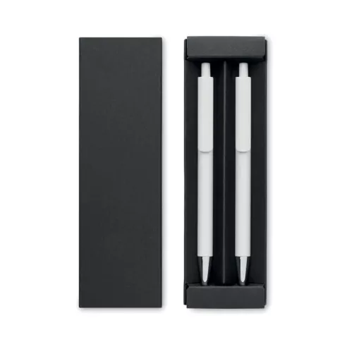 Recycled aluminium pen set ORWELL