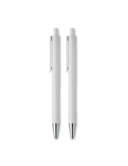 Recycled aluminium pen set ORWELL