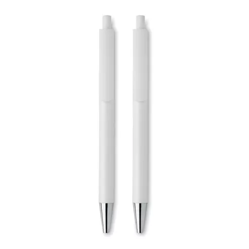 Recycled aluminium pen set ORWELL
