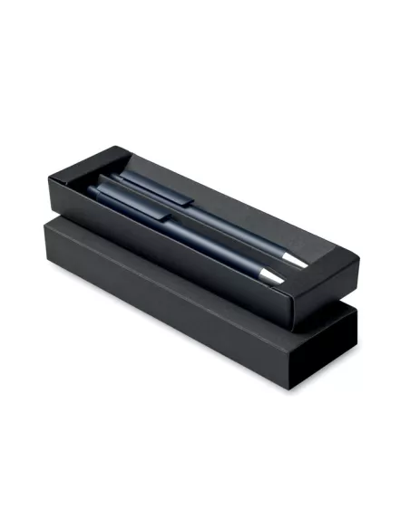 Recycled aluminium pen set ORWELL