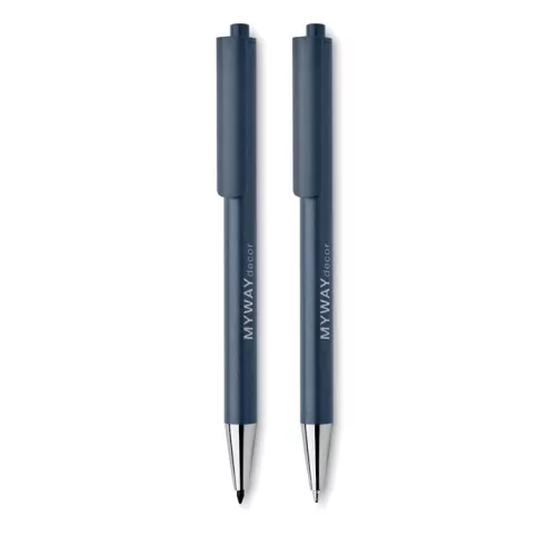 Recycled aluminium pen set ORWELL