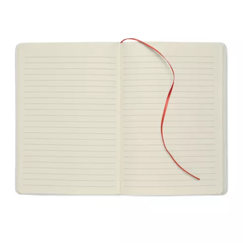 Libreta A5 con tapa de cartón ROUTE WHITE