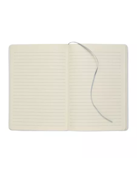 Libreta A5 con tapa de cartón ROUTE WHITE