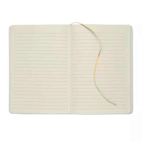 Libreta A5 con tapa de cartón ROUTE WHITE