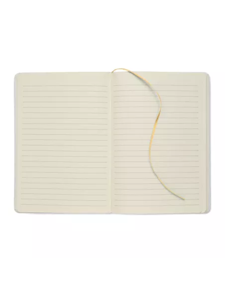 Libreta A5 con tapa de cartón ROUTE WHITE