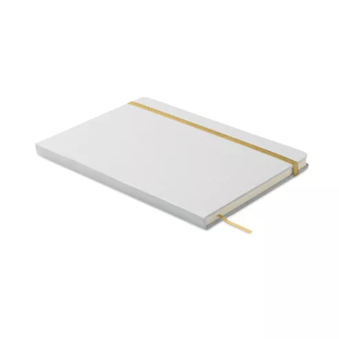 Libreta A5 con tapa de cartón ROUTE WHITE