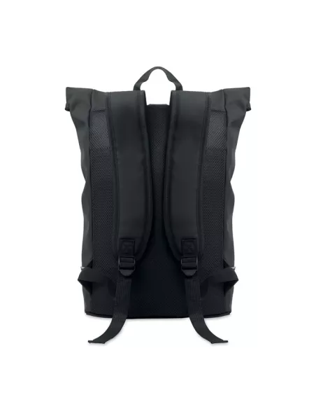 Laptop 15" roll top PU backpack LAPTOSA