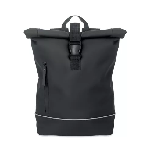 Laptop 15" roll top PU backpack LAPTOSA