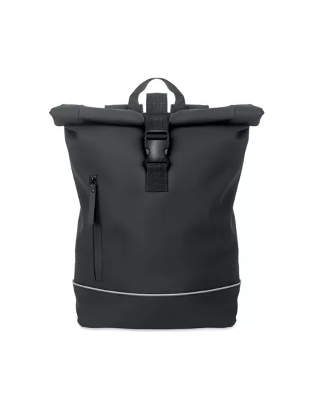 Laptop 15" roll top PU backpack LAPTOSA