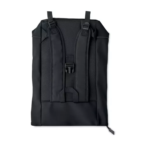 Laptop 15" roll top PU backpack LAPTOSA