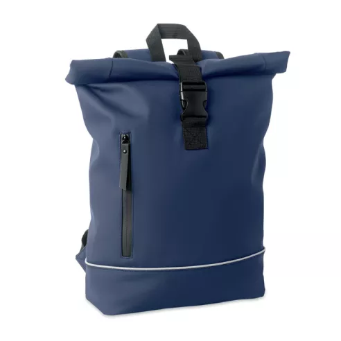 Laptop 15" roll top PU backpack LAPTOSA