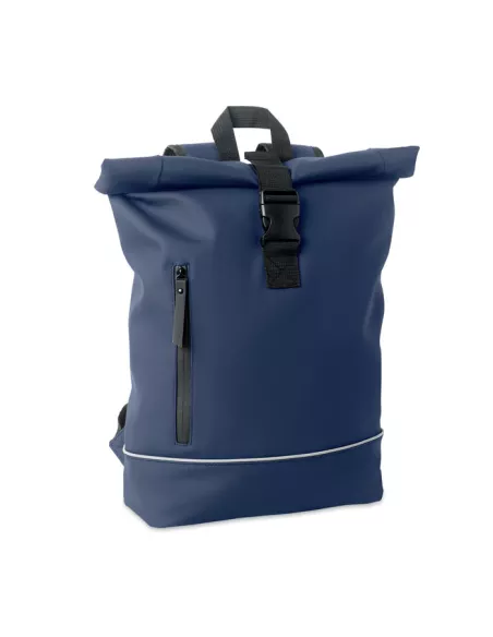 Laptop 15" roll top PU backpack LAPTOSA