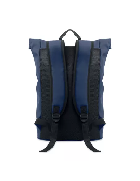 Laptop 15" roll top PU backpack LAPTOSA