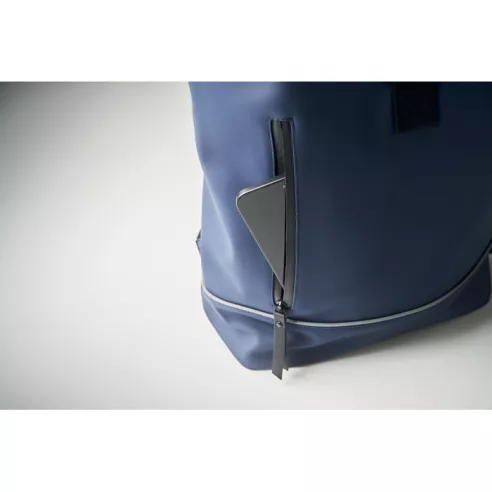 Laptop 15" roll top PU backpack LAPTOSA