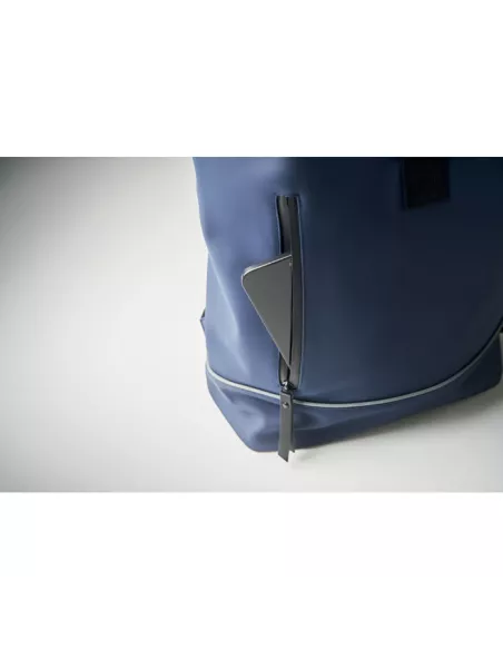 Laptop 15" roll top PU backpack LAPTOSA