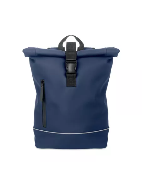 Laptop 15" roll top PU backpack LAPTOSA