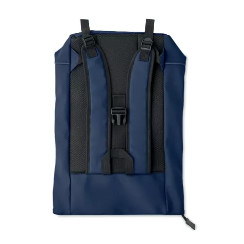 Laptop 15" roll top PU backpack LAPTOSA